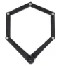 Axa Fold Pro Foldelås, Black, 100cm