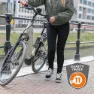 Axa Fold Pro Foldelås, Black, 100cm