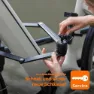 Axa Fold Pro Foldelås, Black, 100cm