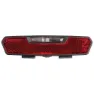 Axa Juno B 80 Mm Baklys, Red, One Size