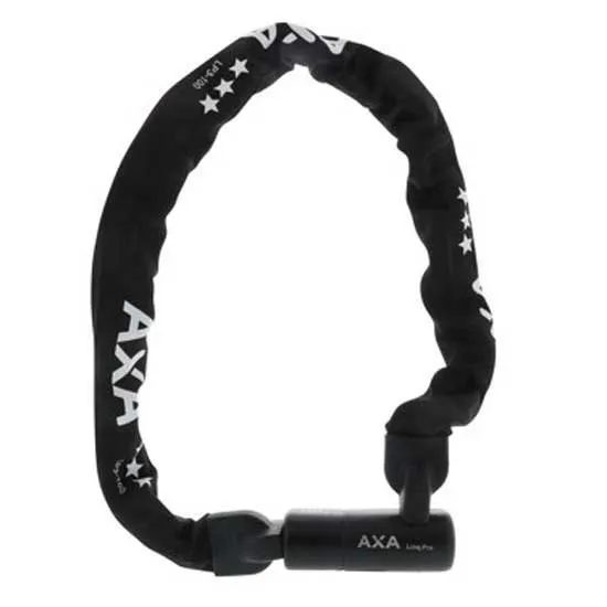 Axa Linq Pro Kjedelås, Black, 10 x 1000mm