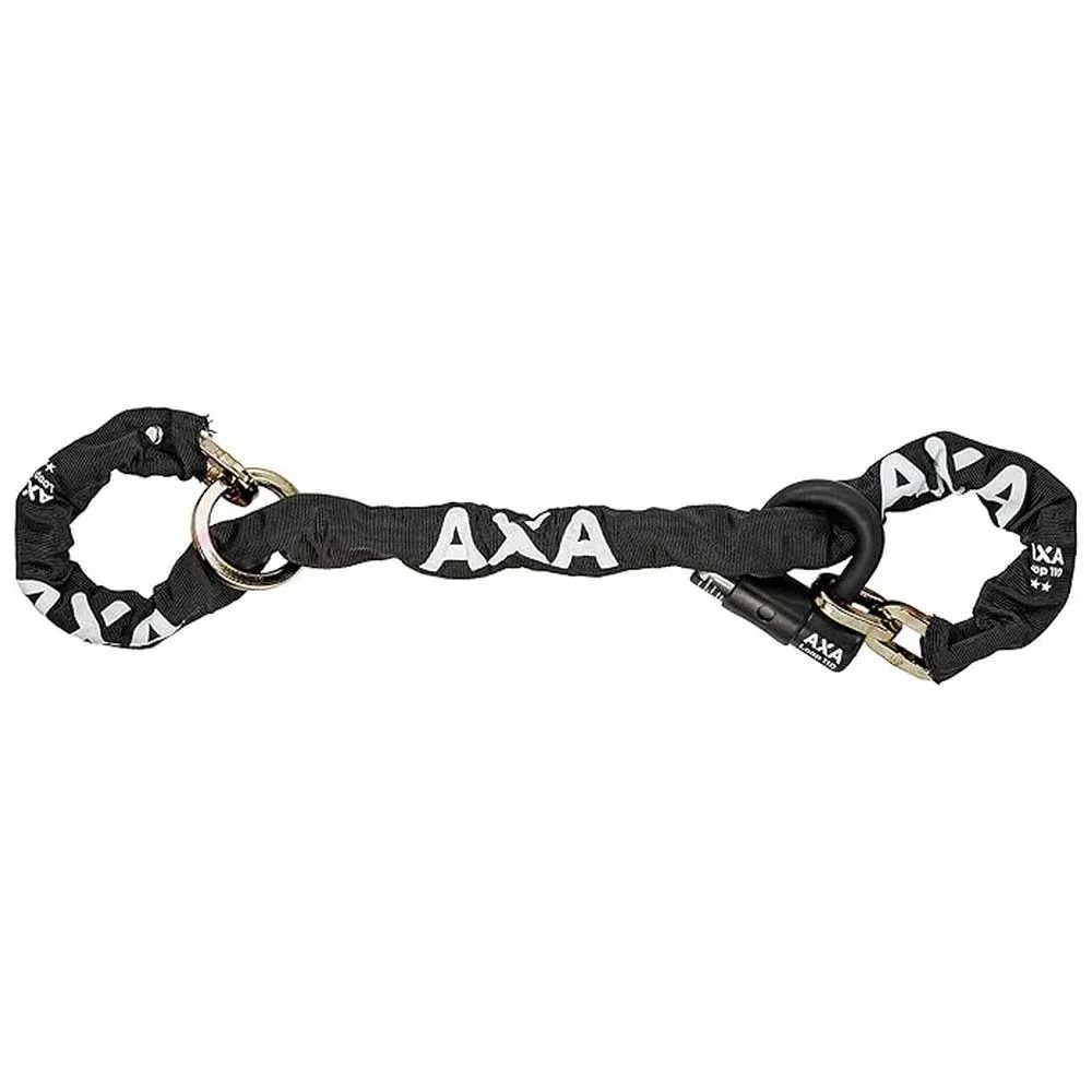 Axa Loop Kjedelås, Black, 9.5 x 1100mm