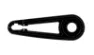 Axa Lukket Kjedeskjerm 46-48T, Black, One Size