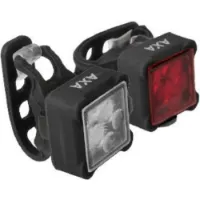 Axa Niteline 44-r Led Usb Sykkellyktesett Axa Niteline 44-r Led Usb Sykkellyktesett