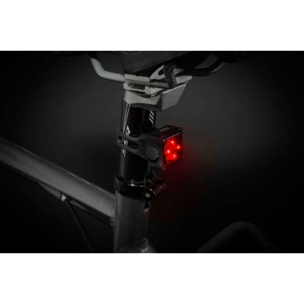 Axa Niteline 44-r Led Usb Sykkellyktesett, Black, One Size Axa Niteline 44-r Led Usb Sykkellyktesett, Black, One Size