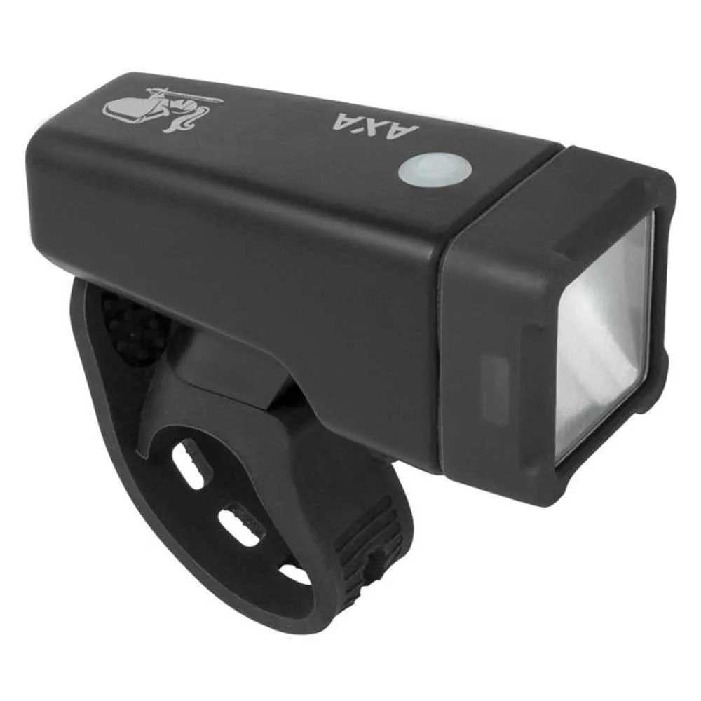 Axa Niteline T4-r Led Usb Sykkellyktesett, Black, One Size Axa Niteline T4-r Led Usb Sykkellyktesett, Black, One Size