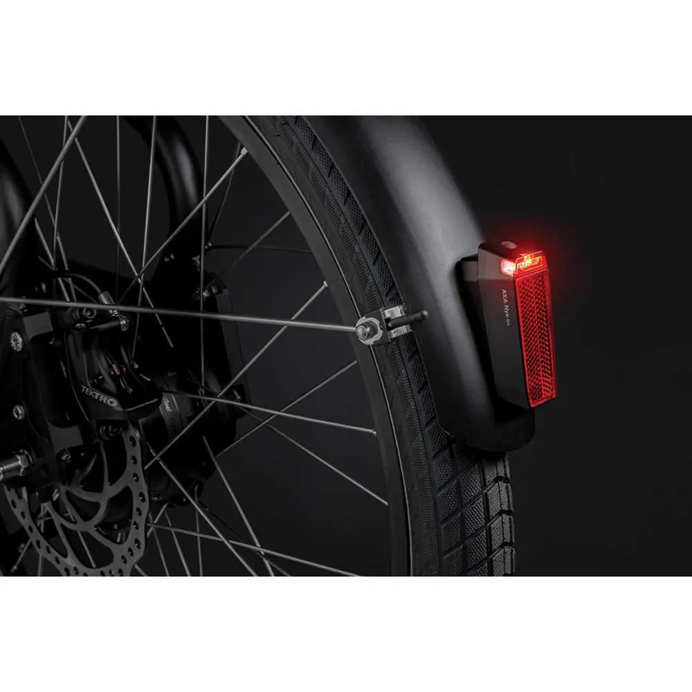 Axa Nyx Led Baklys, Black / red, One Size Axa Nyx Led Baklys, Black / red, One Size