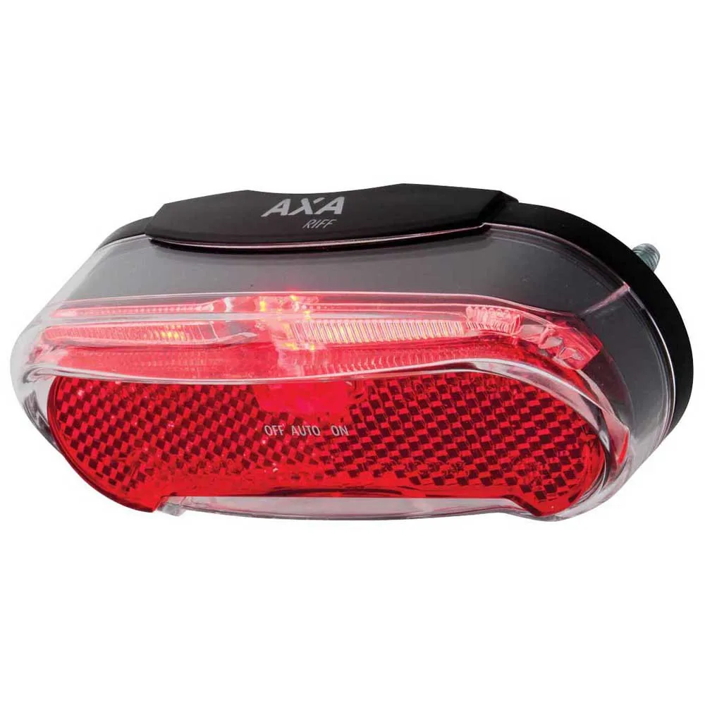 Axa Riff Steady Auto 50-80 Mm Baklys, Red, One Size Axa Riff Steady Auto 50-80 Mm Baklys, Red, One Size