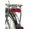 Axa Riff Steady Auto 50-80 Mm Baklys, Red, One Size