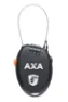 Axa Roll micro lås 75, Svart