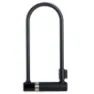 Axa U Newton Ul 14 Mm U-lås, Black / black, 300cm
