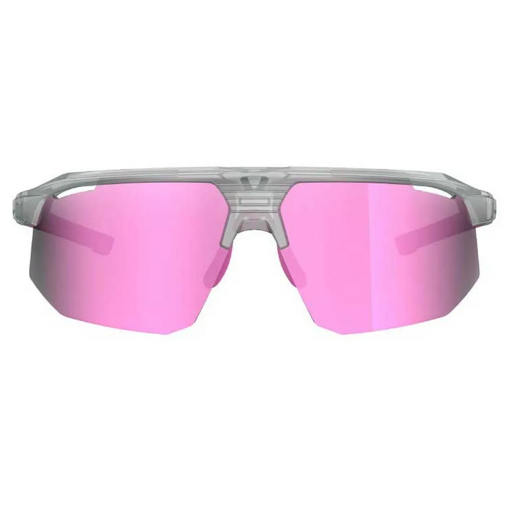 AZR Arrow Rx Solbriller, Crystal grey, Hydrophobic Red/CAT3