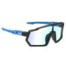 Black / blue matt