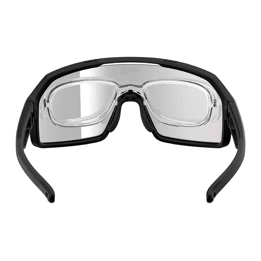 AZR Kromic Pro Sky Rx Foto Kromatiske Solbriller, Matte black, Photochromic Grey Mirror/CAT1-3 AZR Kromic Pro Sky Rx Foto Kromatiske Solbriller, Matte black, Photochromic Grey Mirror/CAT1-3