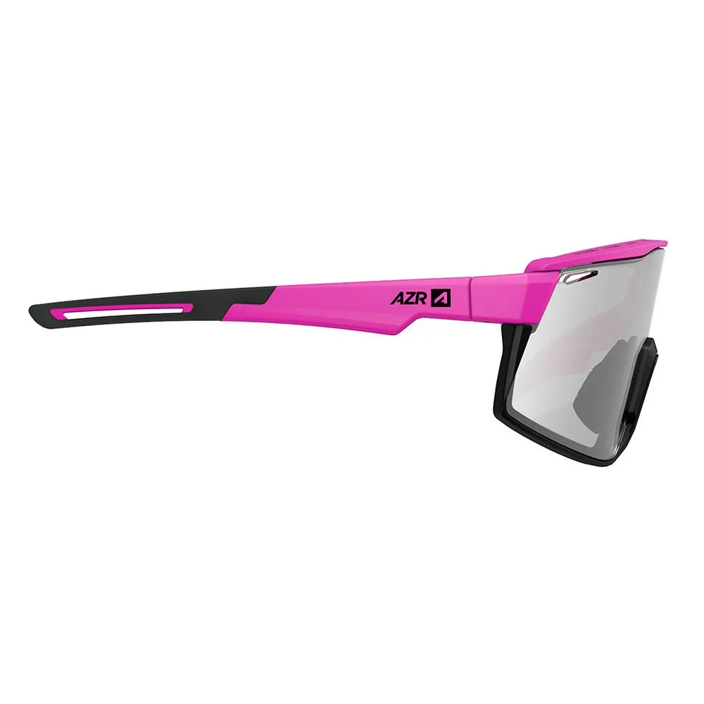 AZR Kromic Sprint Foto Kromatiske Solbriller, Matte fuchsia / black, Photochromic Clear Mirror/CAT0-3 AZR Kromic Sprint Foto Kromatiske Solbriller, Matte fuchsia / black, Photochromic Clear Mirror/CAT0-3