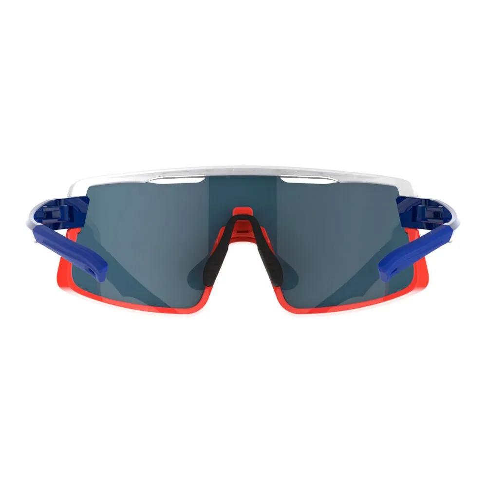 AZR Pro Road Rx Solbriller, Bright france, Red Mirror/CAT3
