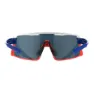 AZR Pro Road Rx Solbriller, Bright france, Red Mirror/CAT3