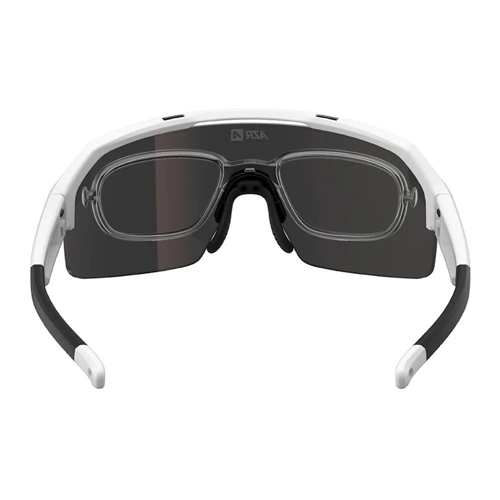 AZR Sky Rx Solbriller, Matte white, Red Mirror/CAT3 AZR Sky Rx Solbriller, Matte white, Red Mirror/CAT3