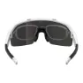 AZR Sky Rx Solbriller, Matte white, Red Mirror/CAT3