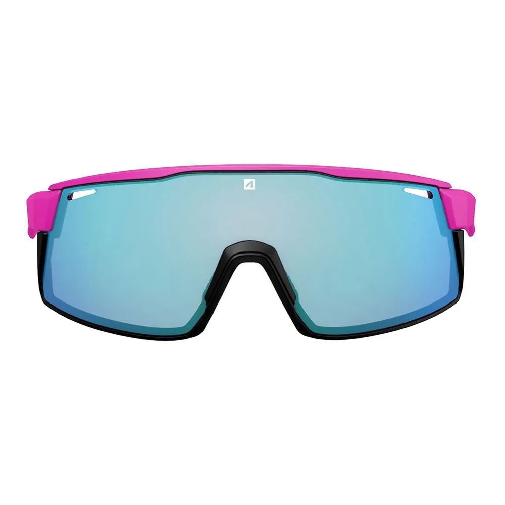 AZR Sprint Solbriller, Matte fuchsia / black, Blue Mirror/CAT3 AZR Sprint Solbriller, Matte fuchsia / black, Blue Mirror/CAT3