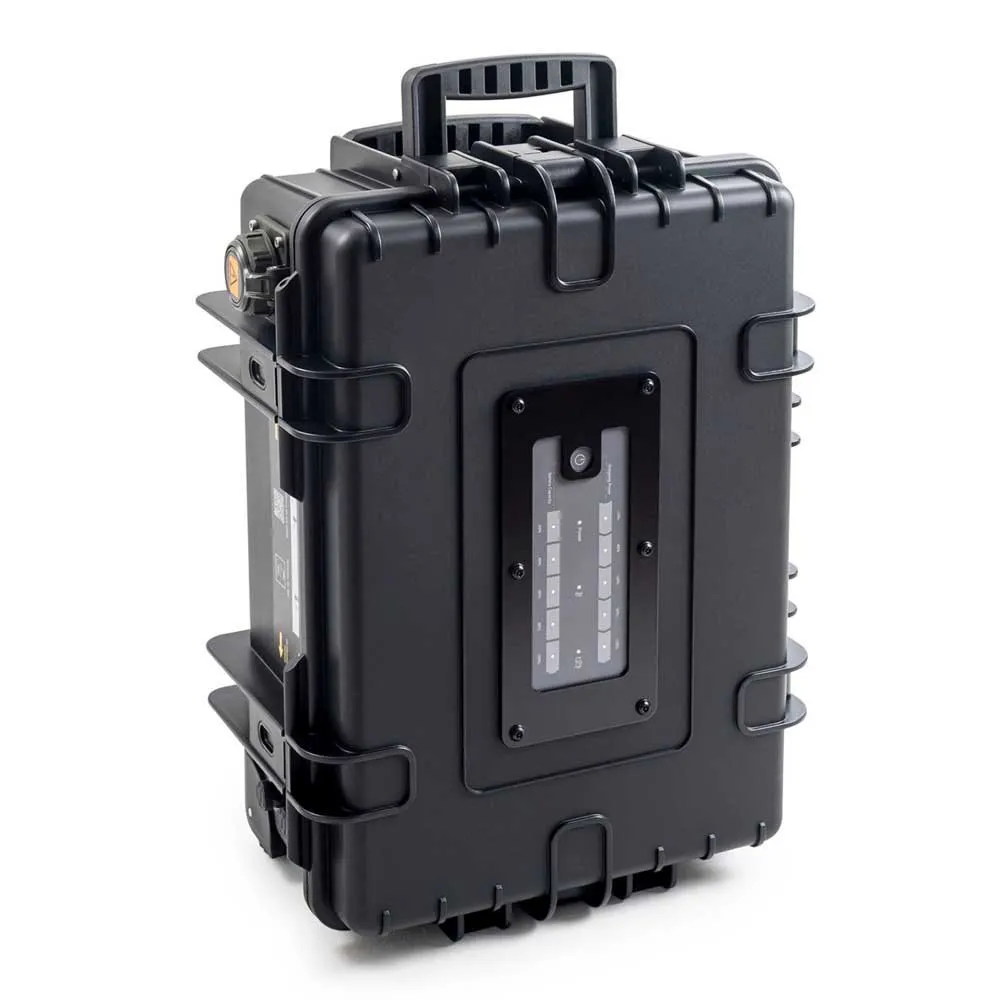B&W Energy Case Pro1500 300w Bærbar Kraftstasjon, Black, One Size