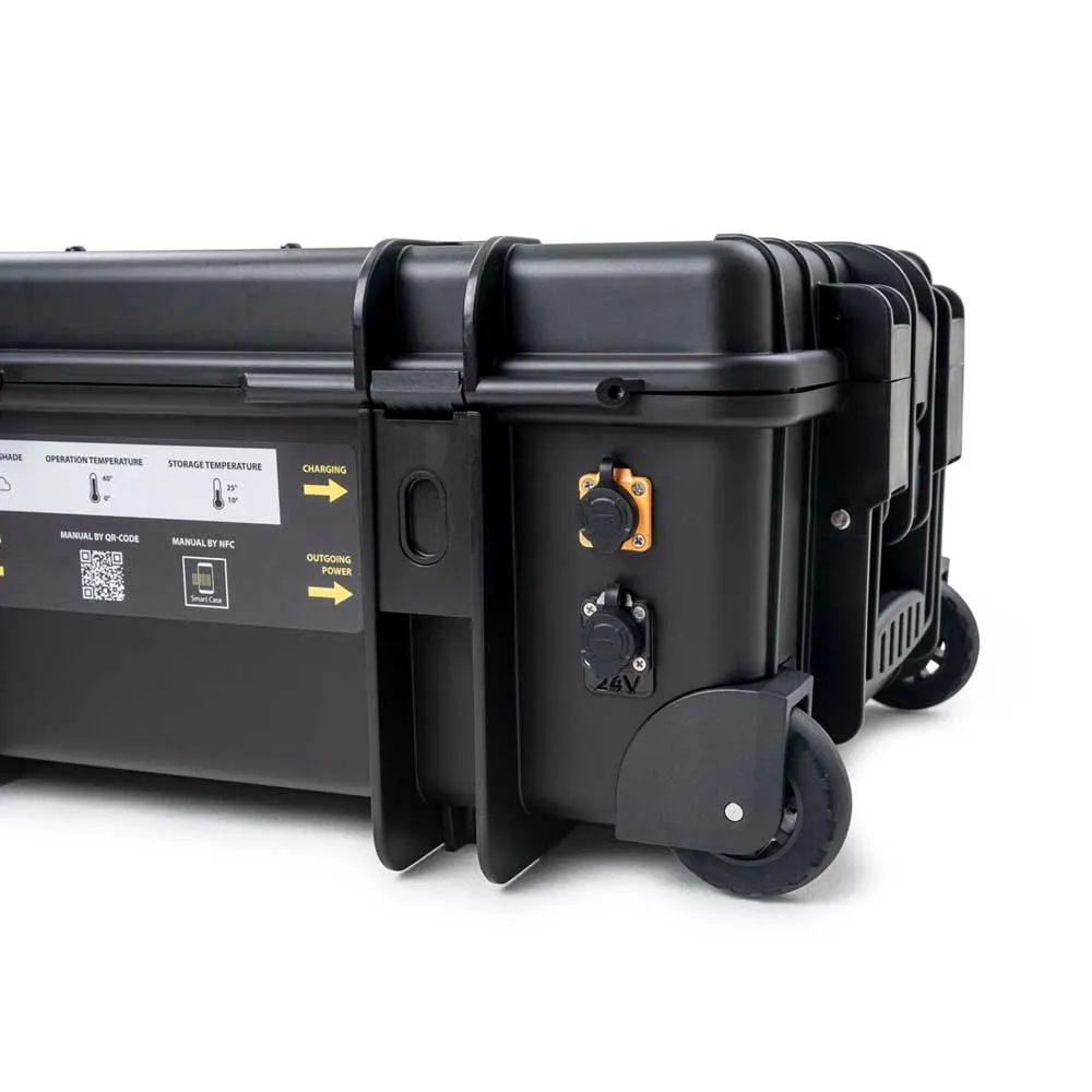 B&W Energy Case Pro1500 300w Bærbar Kraftstasjon, Black, One Size