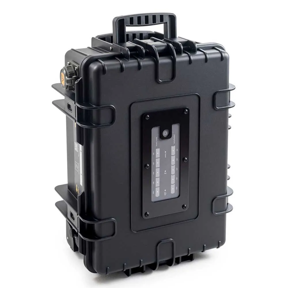 B&W Energy Case Pro1500 500w Bærbar Kraftstasjon, Black, One Size B&W Energy Case Pro1500 500w Bærbar Kraftstasjon, Black, One Size