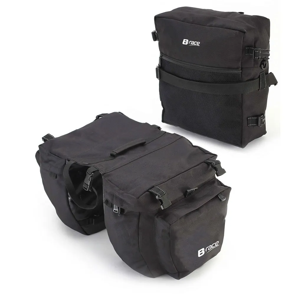 B-race Travel Sykkelvesker 37l, Black, One Size