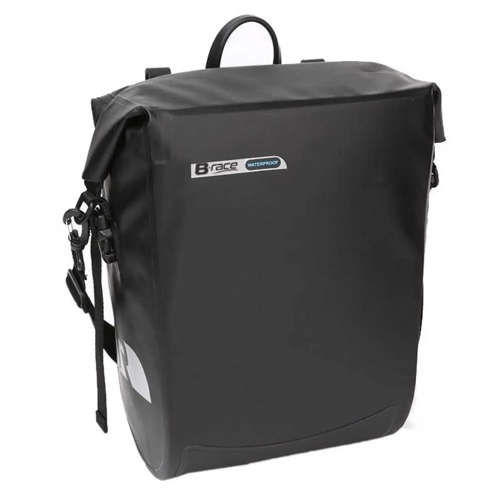 B-race Waterproof Sykkelveske 20l, Black, One Size B-race Waterproof Sykkelveske 20l, Black, One Size