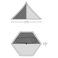 BACH Half Size Wickiup 3 Innertelt BACH Half Size Wickiup 3 Innertelt