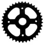 Bafang Cw B1 A1 Kjettingring, Black, 38t