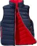 Navy/red