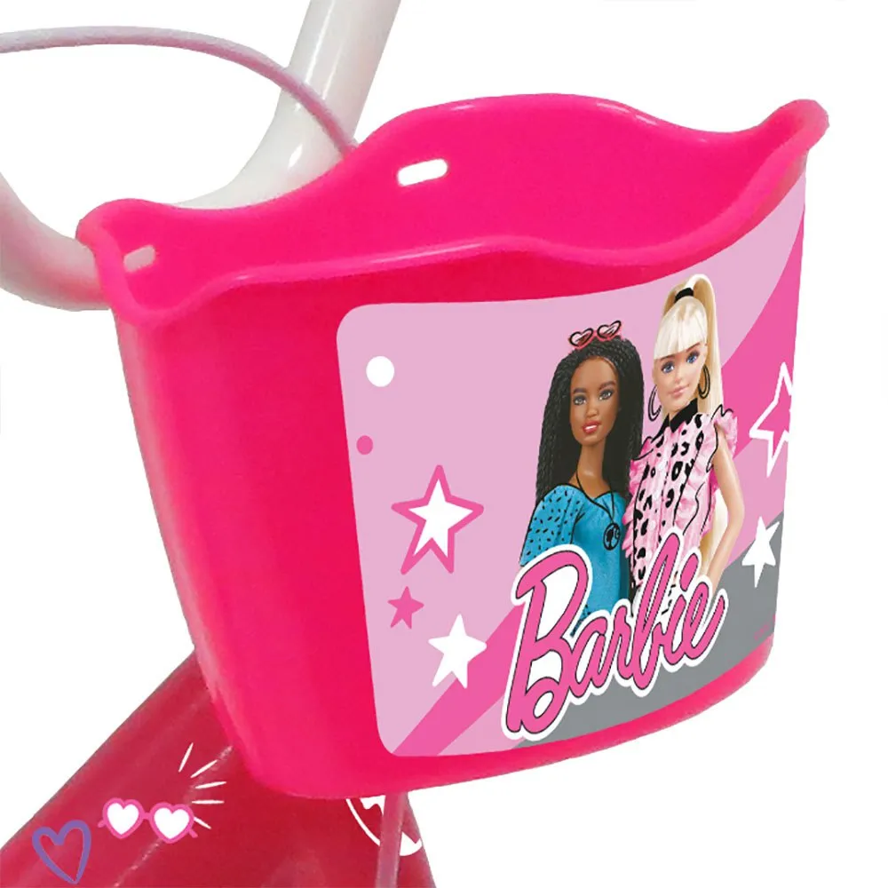 Barbie 12´´ Sykkel, Pink / white, One Size, Barnesykkel