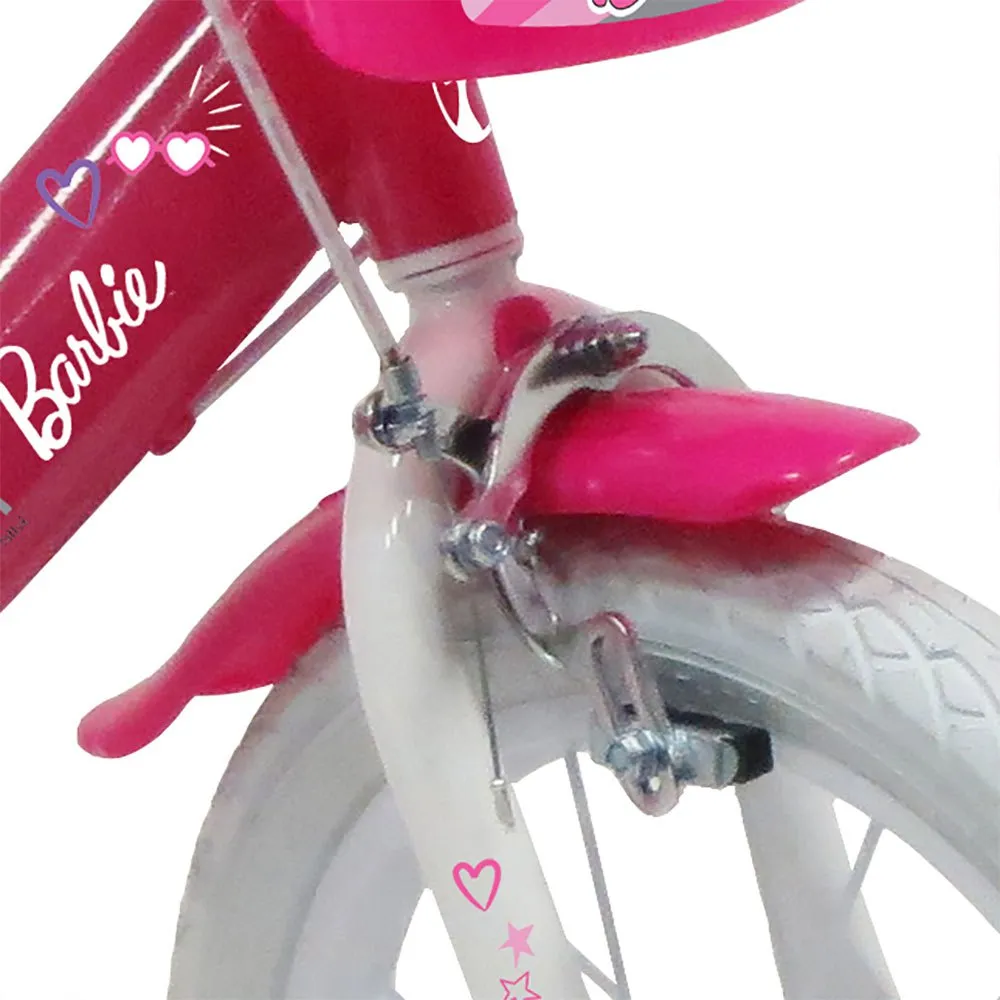 Barbie 14´´ Sykkel, Pink / white, One Size, Barnesykkel Barbie 14´´ Sykkel, Pink / white, One Size, Barnesykkel
