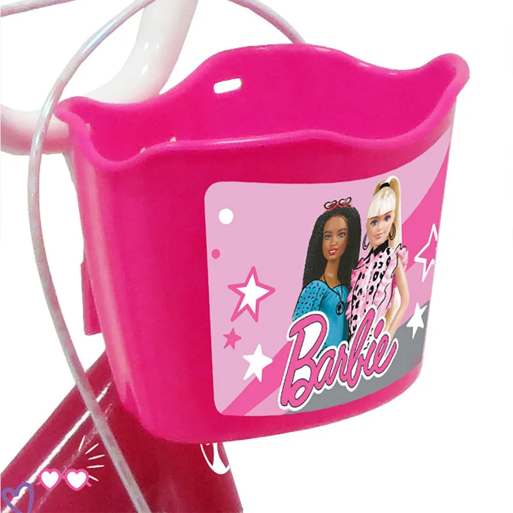 Barbie 14´´ Sykkel, Pink / white, One Size, Barnesykkel Barbie 14´´ Sykkel, Pink / white, One Size, Barnesykkel