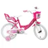 Barbie 16´´ Sykkel, Pink / white, One Size, Barnesykkel