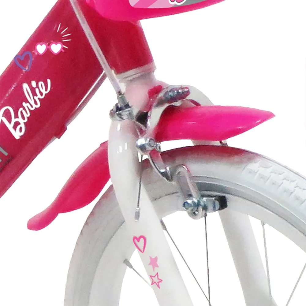 Barbie 16´´ Sykkel, Pink / white, One Size, Barnesykkel