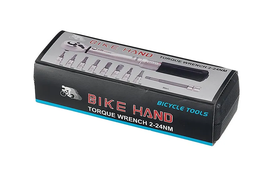 Barbieri Bike Hand 2-24Nm Momentnøkkel, Black / silver, One Size Barbieri Bike Hand 2-24Nm Momentnøkkel, Black / silver, One Size
