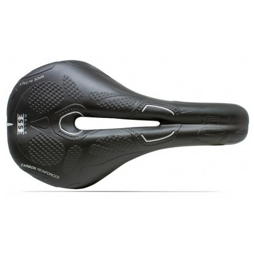 Barbieri Gravel Short Sykkelsete, Black, 140mm