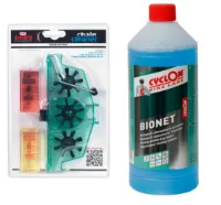 Barbieri kjederens med 3 børster og 1 liter Cyclon Degreaser BIO Barbieri kjederens med 3 børster og 1 liter Cyclon Degreaser BIO