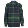 Barbour Men's Chapter Overshirt, Green loch tartan