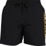 Barbour Men's International Large Logo Swim Short, Black