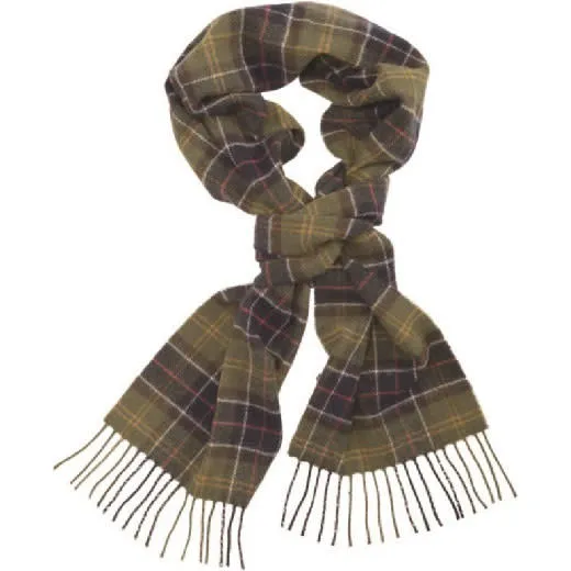 Barbour Unisex Tartan Lambswool Scarf