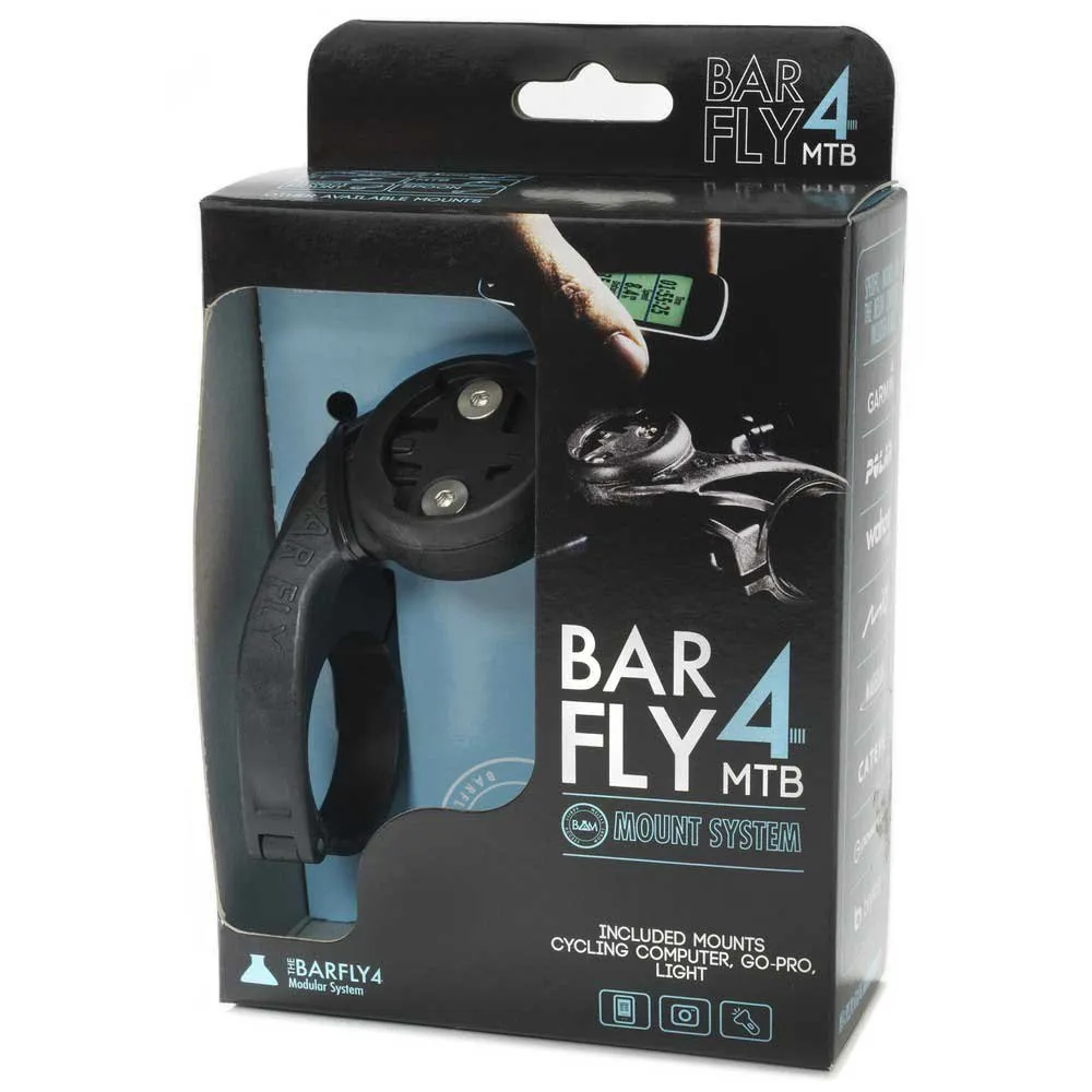Barfly 4 Mountain Bike-cyclocross Støtte, Black, One Size