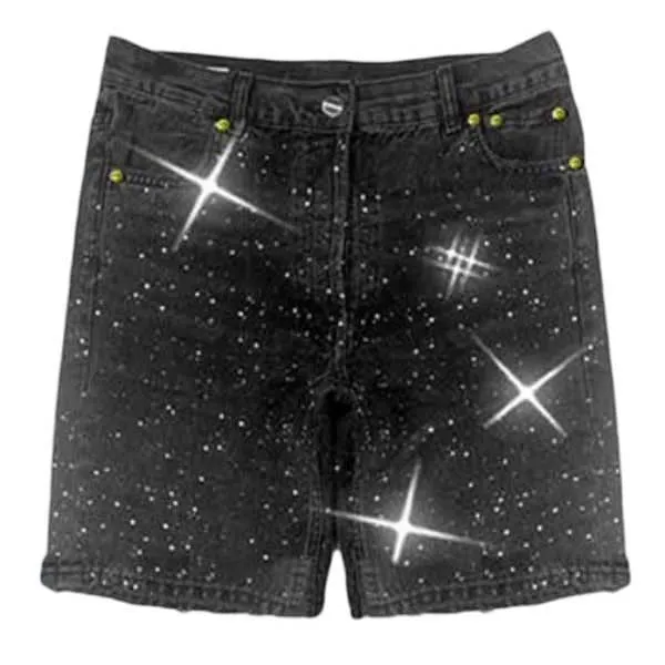 Barrow S5bkjgsh113 Shorts, Black denim, 8Y Barrow S5bkjgsh113 Shorts, Black denim, 8Y