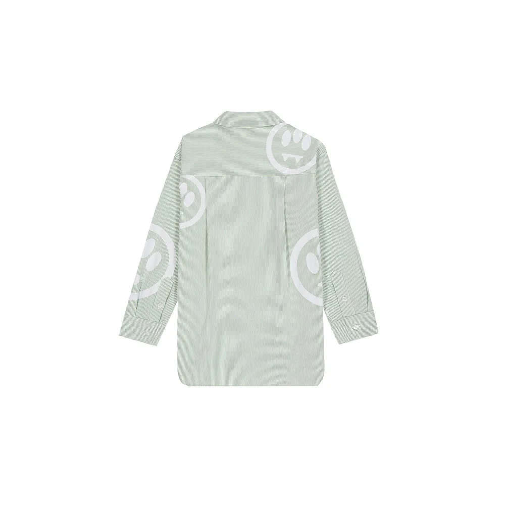 Barrow S5bkjgsi115 Skjorte Med Lange Ermer, Light green, 14Y
