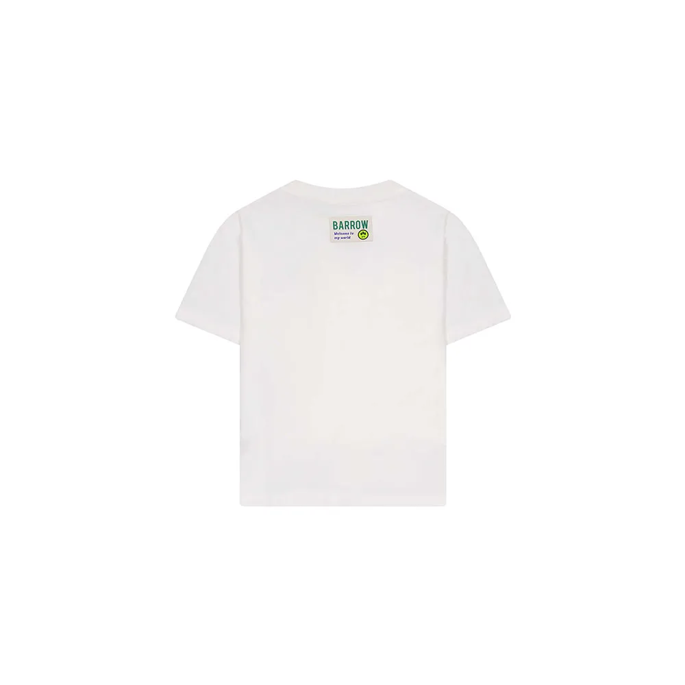 Barrow S5bkjuth034 Kortarmet T-skjorte, Off white, 8Y