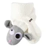 Barts Animal Skjerf, Cream, One Size