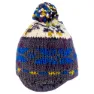 Barts Fjord Earflap Lue, Dark grey, 53cm