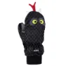 Barts Nylon 3d Votter, Black, 2